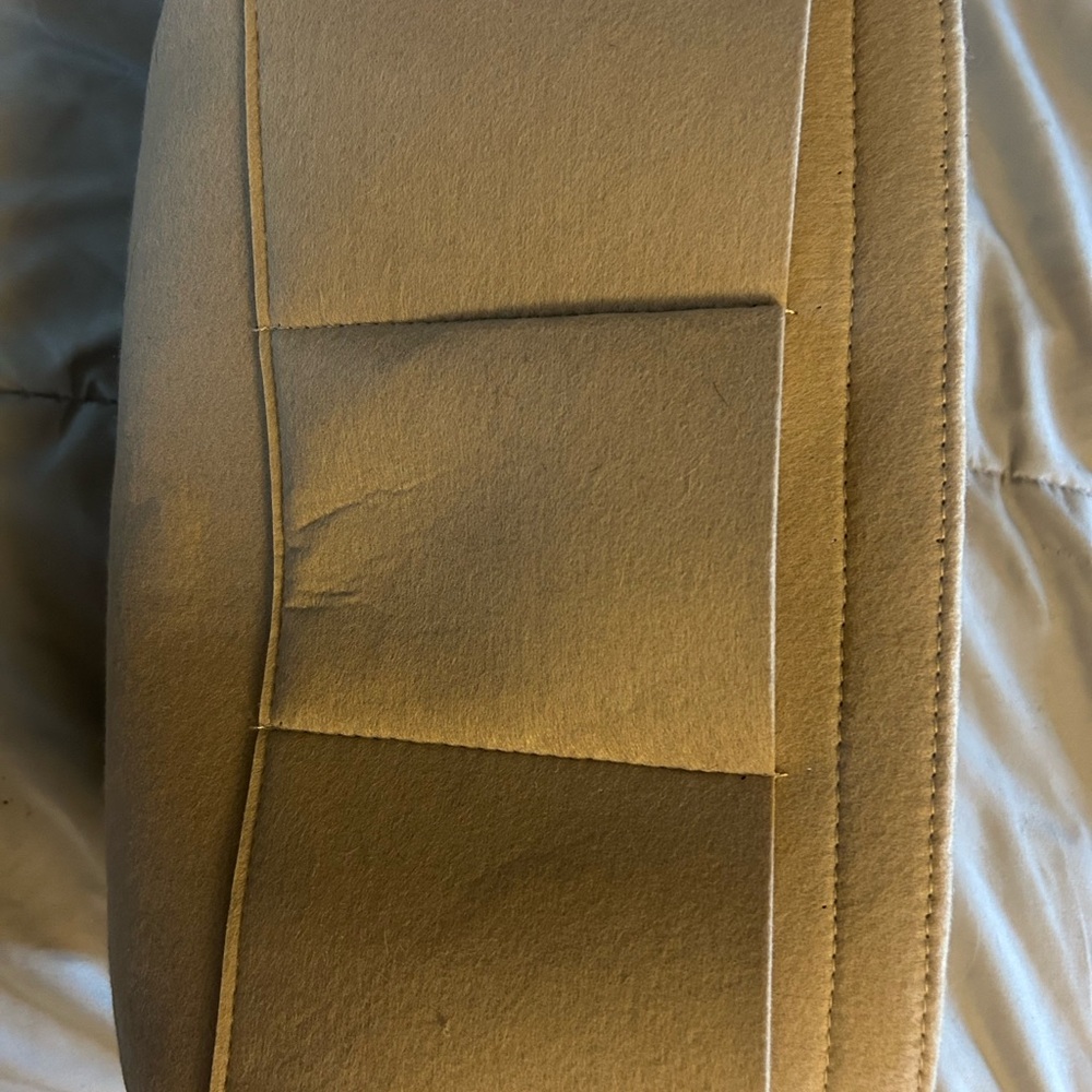 Tan Quilted Shoulder Bag insert